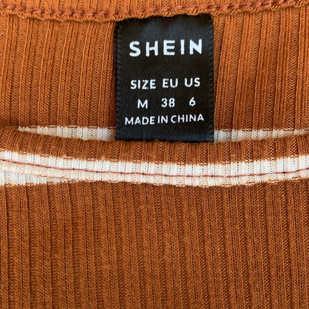 SHEIN Ribbed Striped T- Shirt Bundle - Picture 2 of 6